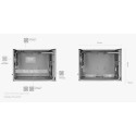 Mars Gaming MCXPS mATX Ultra-Compact Gaming PC Case with MESH & Glass Panel