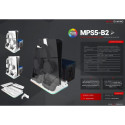 Mars Gaming MPS5B2 Многофункциональная подставка для PS5 с охлаждением / RGB