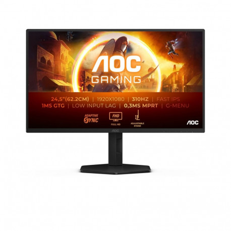AOC G4 25G4SXU arvutimonitor 62.2 cm (24.5") 1920 x 1080 pikslit Full HD LED must, hall