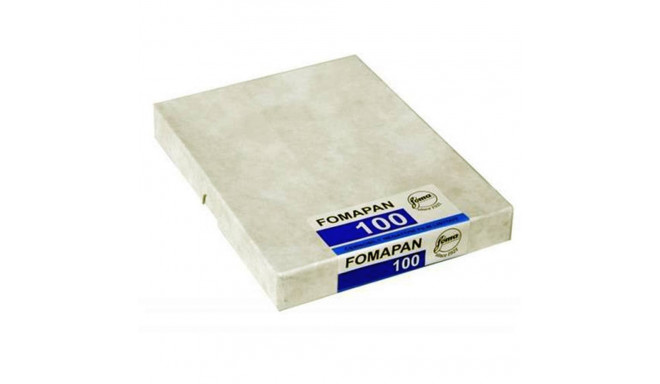 Foma Fomapan 100 4x5 collu melnbaltā filma 25 loksnes