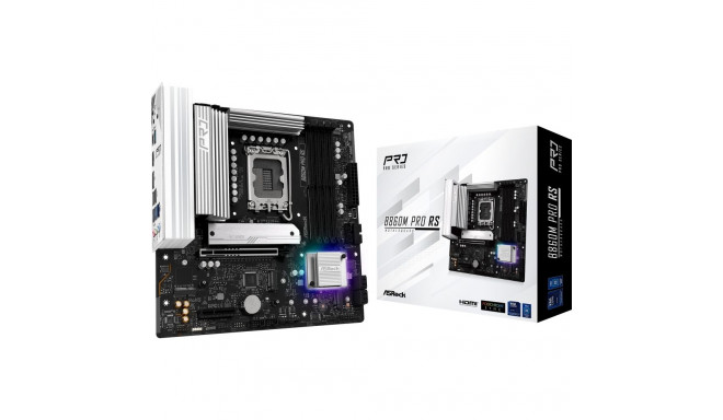 B860M Pro RS (schwarz/silber)