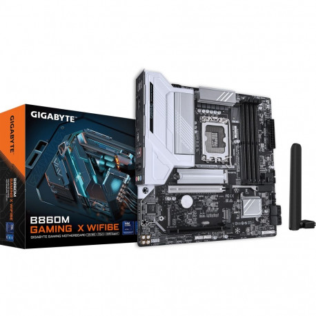 GIGABYTE B860M GAMING X WIFI6E - Socket 1851 - motherboard (white)