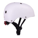 Kask M dla dzieci 3-7 lat - SUN BABY z lampką LED  biały