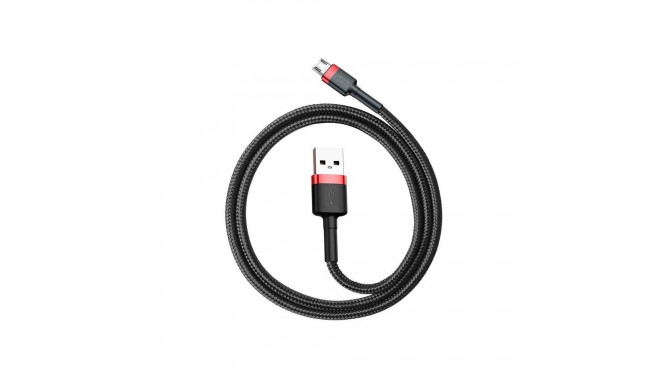 USB Cable - Baseus Cafule 1.5a 2m, Red/black