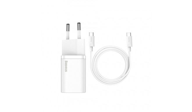 Charger - BASEUS TZCCSUP-L02 25W Fast Charging USB-C Cable 100-240V