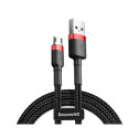 USB Cable - Baseus Cafule 1.5a 2m, Red/black