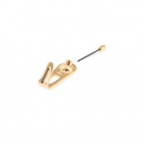 PICTURE HOOK PLAT 0/1 HOLE (FLO)/4PCS