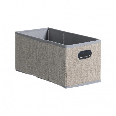 STORAGE BOX15X31 BEIGE LINEN