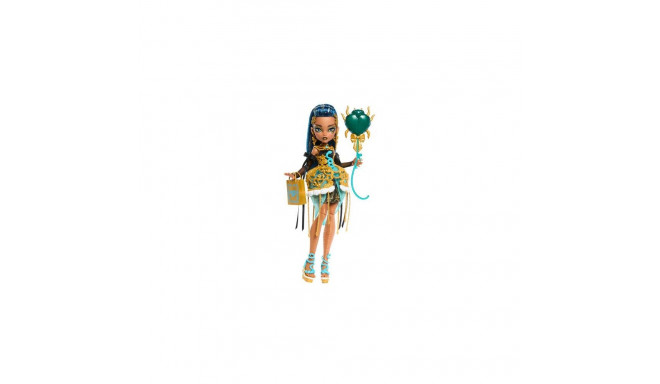 Monster High Scary Sweet Birthday Cleo De Nile Doll in Party Dress with Balloon &amp; Gift