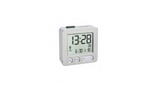 TFA-Dostmann 60.2545.54 alarm clock Digital alarm clock Silver