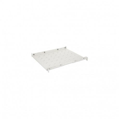 Intellinet 19" Fixed Shelf (adjustable), 1U, 550mm shelf depth, 550 to 750mm adjustable rai