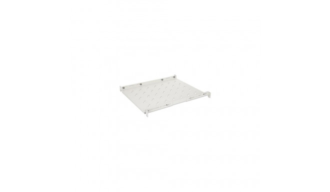Intellinet 19&quot; Fixed Shelf (adjustable), 1U, 550mm shelf depth, 550 to 750mm adjustable rai