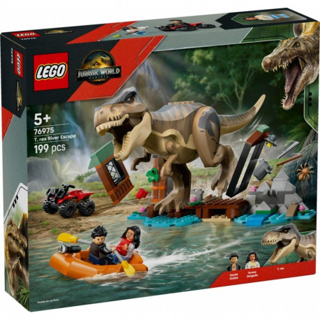 LEGO Jurassix World 76975 T. rexi põgenemine jõel
