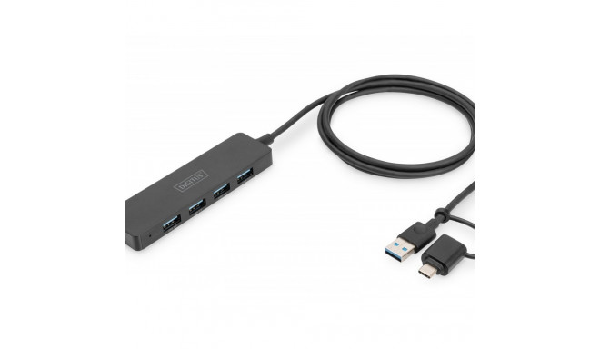 USB 3.0 4-pordiline jaotur DA-70236