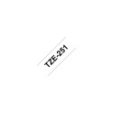 Brother TZe-251 lint, 24 mm x 8 m, must valgel