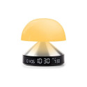 Lexon Mina Sunrise Alarm Clock with Lamp aluminum LR153MAP