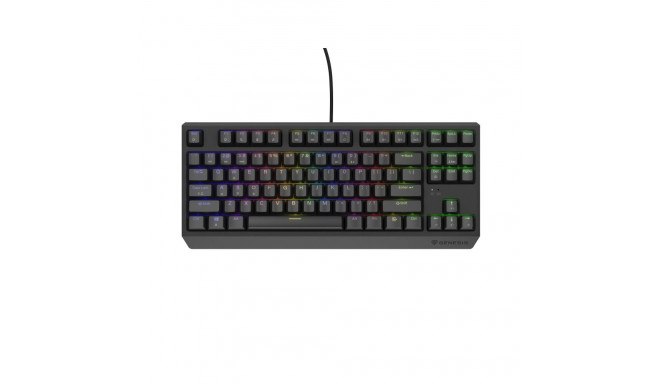 Genesis THOR 230 TKL | Mechanical Gaming Keyboard | Wired | US | Black | USB Type-A | Linear