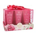 Grace Cole Romantic Rose Bath Kit (50ml) (Bath foam Relaxing 50 ml + Shower gel Refreshing 50 ml + B