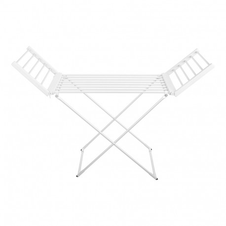 Adler | Foldable electric clothes drying rack | AD 7821 | 220 W | Silver/White