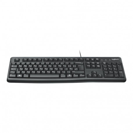 LOGITECH K120 juhtmega klaviatuur must USB (US)