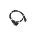 Lanberg | CEE 7/7 to IEC 320 C13 Power Cord | CA-C13C-10CC-0018-BK