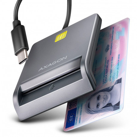CRE-SM3TC smart card reader USB-C 1.2m cable