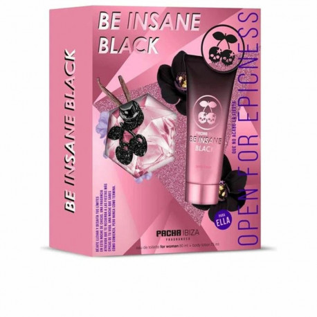 Naiste parfüümi komplekt Pacha Ibiza Be Insane Black 2 Tükid, osad