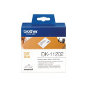 BROTHER DK11202 saatmise etiketid 300 tk/rull QL-550 QL-500