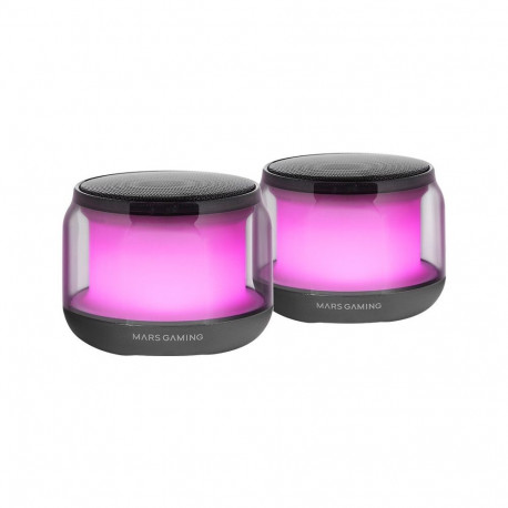 Mars Gaming MSAURA USB DSP Stereo PC Speaker 15W / RGB / Bluetooth 5.3