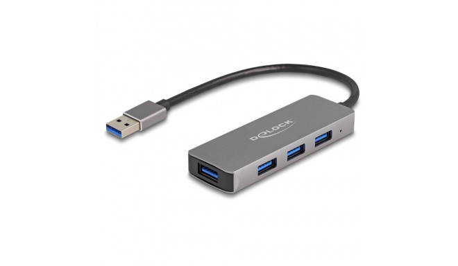 DeLOCK 4 porti USB 5 Gbps jaotur USB Type-A ühendusega – USB Type-A pordid küljel