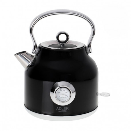 Adler veekeetja AD 1346B elektriline 1.7L 2200W, must, metallik