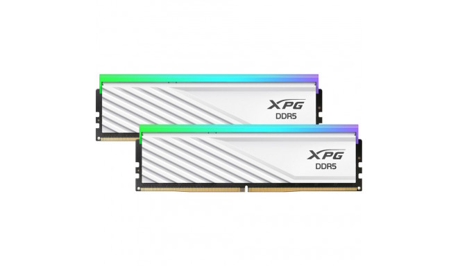 ADATA DDR5 - 32GB - 6000 - CL - 32 (2x 16 GB) Dual Kit, RAM White, AX5U6000C3616G-DTLABRWH, XPG Lanc