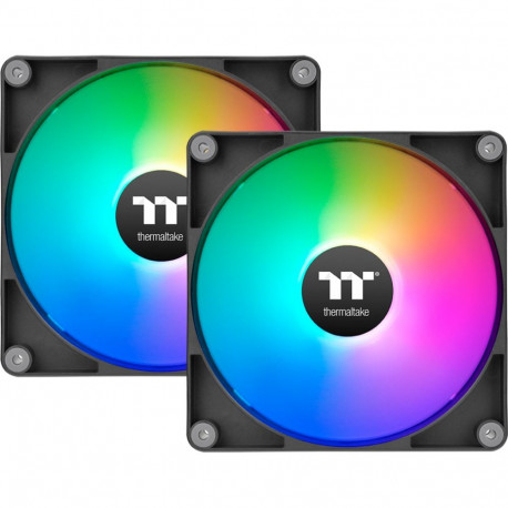 CT120 Reverse ARGB Sync PC Cooling Fan (schwarz, 2er Pack, ohne Controller, Reverse, 120 mm)