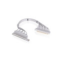 Thermaltake PCI-E 4.0 Dual 90° Riser Cable (white, 40cm)