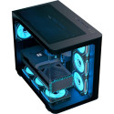 Aerocool P500C-G-BK-v1, tower case (Black, Tempered Glass x 3)