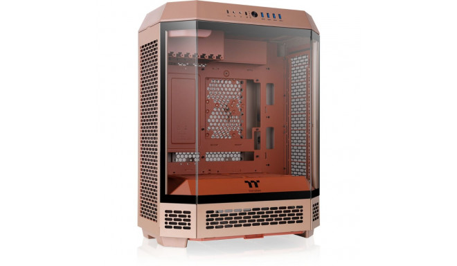 Thermaltake The Tower 600 (brown, tempered glass x 3)