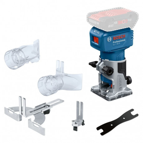 Akku-Kantenfräse /-Laminatschneider GLF 18V-8 Professional solo, 18Volt (blau/schwarz, ohne Akku und