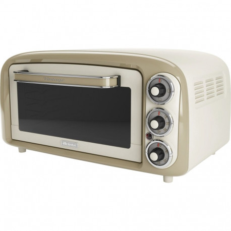 Mini-Backofen Vintage Beige (weiß/beige, 1.380 Watt, 18 Liter)