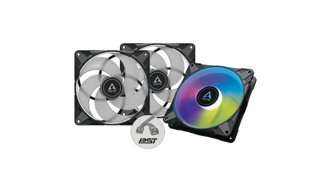 Arctic P14 PWM PST A-RGB, case fan (black, 3-pack)