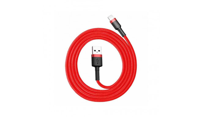 Baseus Cafule USB Lightning Cable 2,4A 0,5m (Red)