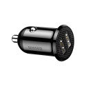 Ładowarka samochodowa Baseus Grain Pro 2x USB 4.8A (czarna)