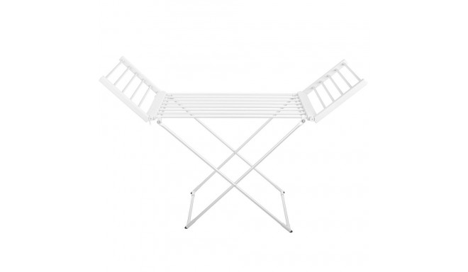 Adler | Foldable electric clothes drying rack | AD 7821 | Power 220 W | Silver/White | IP22