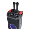Party Trolley Speaker 600W (80W RMS) with Karaoke & Disco Lightning