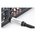 Optiline kaabel TOSLINK - TOSLINK 2m, punutud, AV108 UGREEN, hall