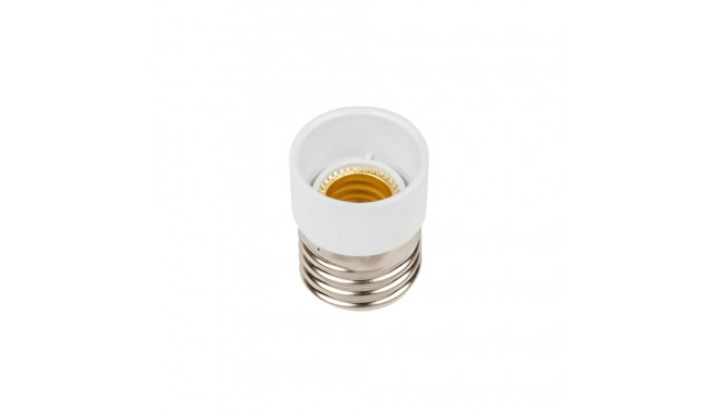 Adapter socket from E14 to E27