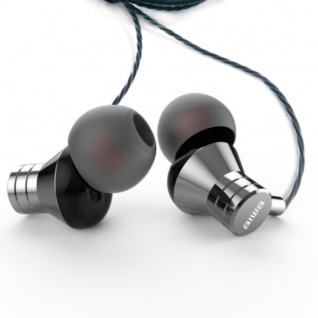Earphones with Built-in Mic & In-Wire Remote Controller, Silver