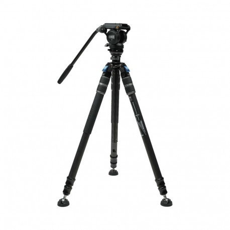 Sirui One Step Height Adjustment Carbon Video Tripod Kit SVS60 + S3
