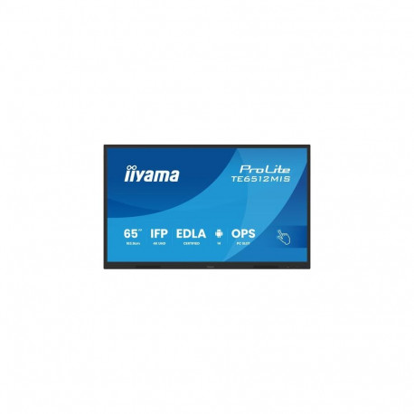 iiyama TE6512MIS-B4AG Signage Display Kiosk design 165.1 cm (65") LCD Wi-Fi 400 cd/m² 4K Ultra 