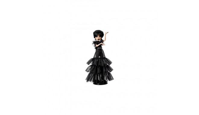 Monster High Wednesday Collectible Doll, Rave’N Wednesday in Black Gown Inspired by Dance Scene