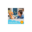 Fisher-Price 2-in-1 Rockin’ Tummy Time Otter Plush Toy with Soft Book for Newborn Sensory Play